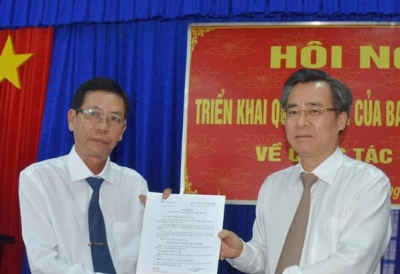 Bổ nhiệm, chuẩn y nhân sự 3 tỉnh