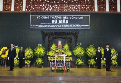 Chủ tịch Quốc hội, Thủ tướng Chính phủ viếng ông Vũ Mão