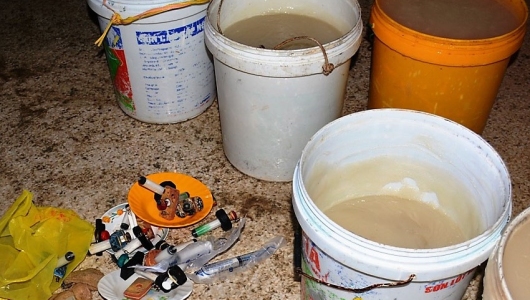 Bơm tạp chất vào tôm, một thương lái bị phạt 60 triệu đồng